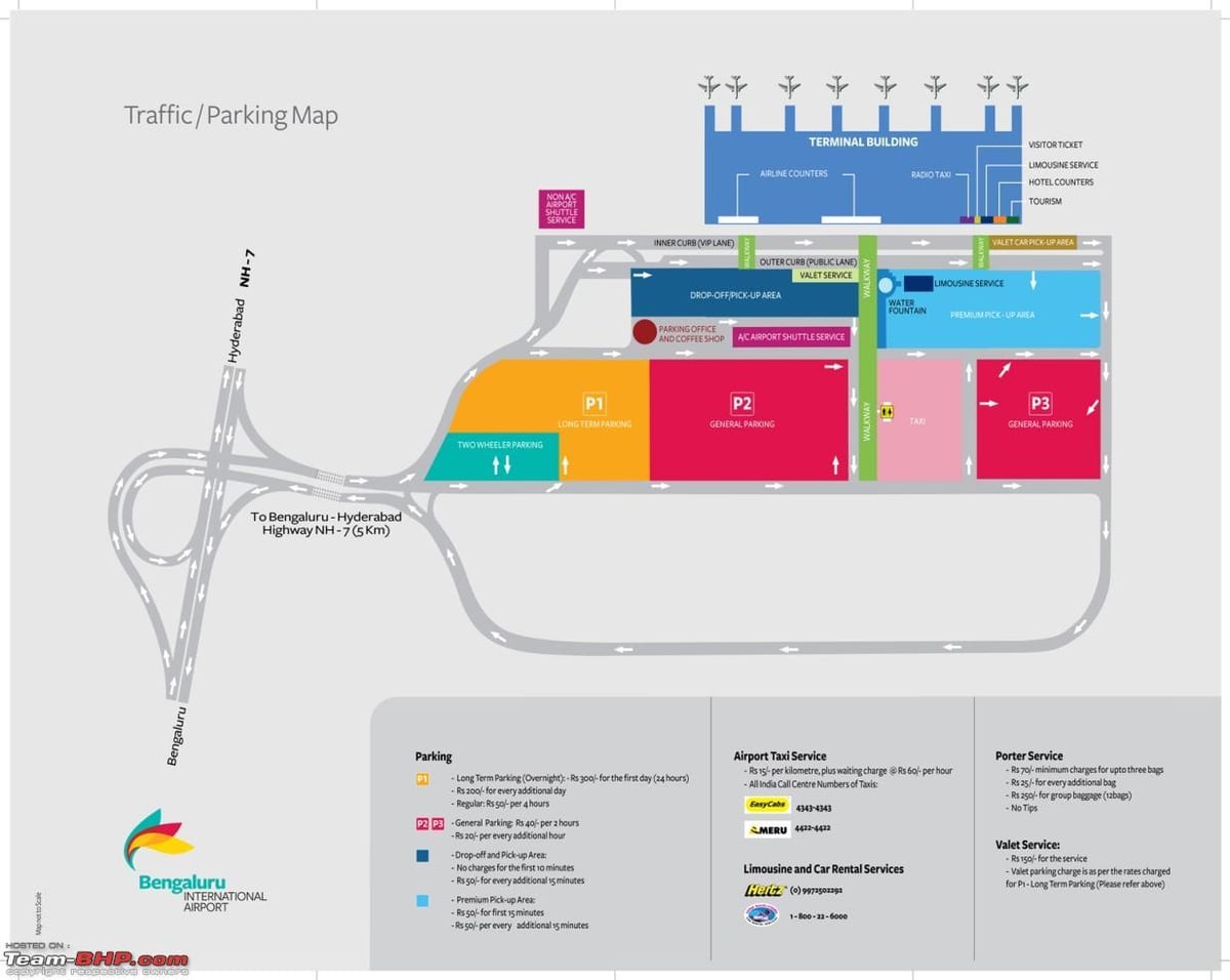 airport Bangalore map
